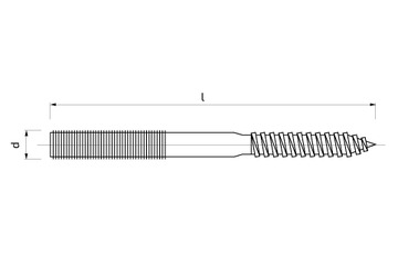 Obrázek 1 produktu Šroub kombi – 8 × 80 mm ZB