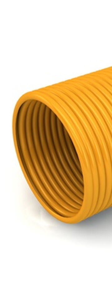 Obrázek 1 produktu Trubka drenážní bez perforace ACO flex PVC DN80 žlutá – 50 m
