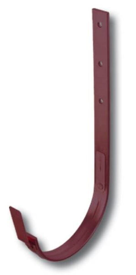 Obrázek produktu Hák žlabový lakovaný pozink 333 × 530 mm – ocelově červená