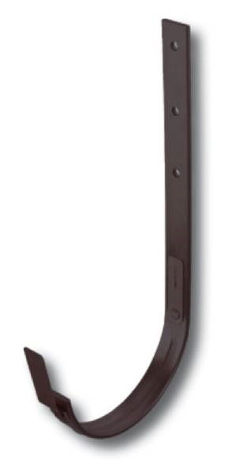 Obrázek produktu Hák žlabový lakovaný pozink 333 × 530 mm – černý