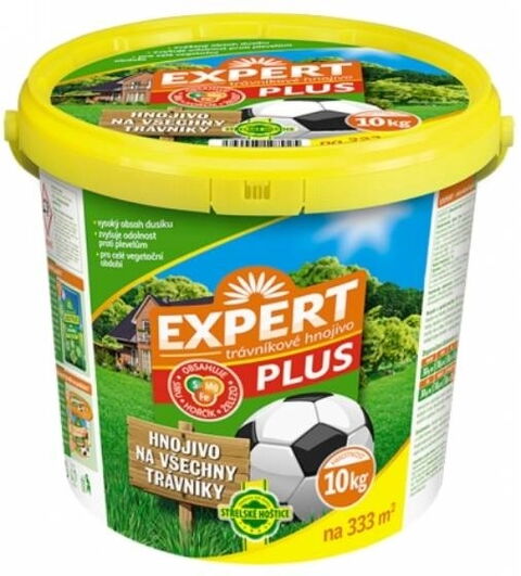 Obrázek produktu Hnojivo trávníkové Expert Plus+Fe – 10 kg