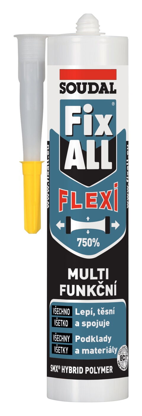 Obrázek produktu Lepidlo Soudal Fix All Flexi šedá – 290 ml