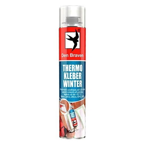 Obrázek produktu Pěna pistolová lepící Den Braven Thermokleber Winter – 750 ml