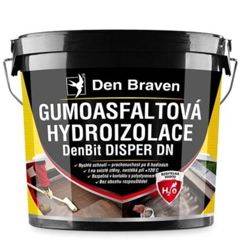 Obrázek produktu Hydroizolace gumoasfaltová Den Braven DenBit DISPER DN – 10 kg