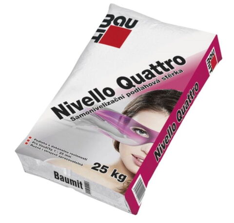 Obrázek produktu Stěrka samonivelační Baumit Nivello Quattro – 25 kg