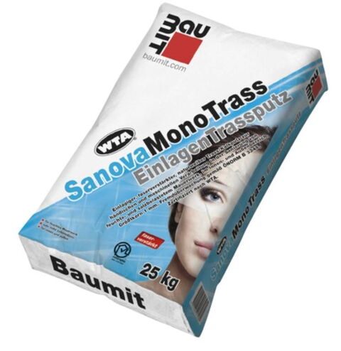 Obrázek produktu Omítka sanační Baumit Sanova Mono Trass – 25 kg