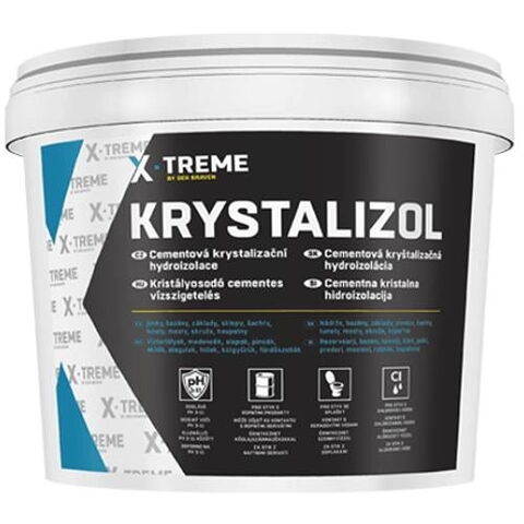 Obrázek produktu Hydroizolace cementová krystalizační Krystalizol Den Braven – 5 kg