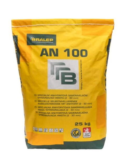 Obrázek produktu Hmota samonivelační anhydrit Bralep AN 100 – 25 kg