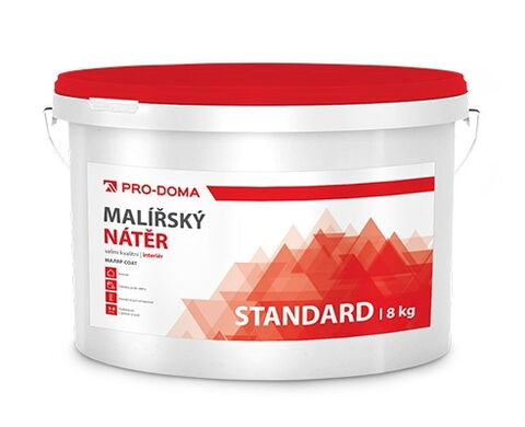Obrázek produktu Barva malířská PRO-DOMA Standard – 8 kg