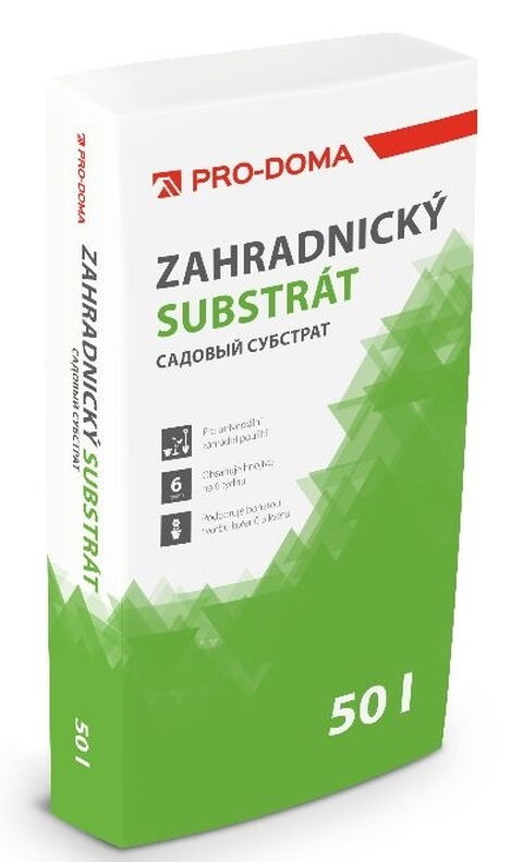 Obrázek produktu Substrát zahradnický PRO-DOMA – 50 l