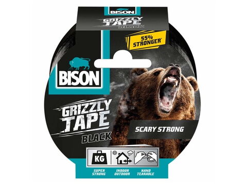 Obrázek produktu Páska opravná Bison Grizzly tape černá – 10 m 