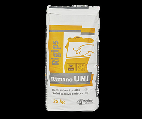 Obrázek produktu Omítka sádrová hlazená Rigips Rimano UNI – 25 kg