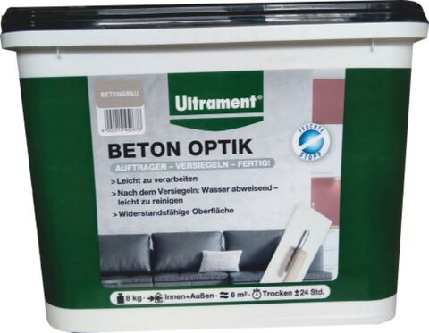 Obrázek produktu Stěrka Beton Optik Botament šedá – 8 kg