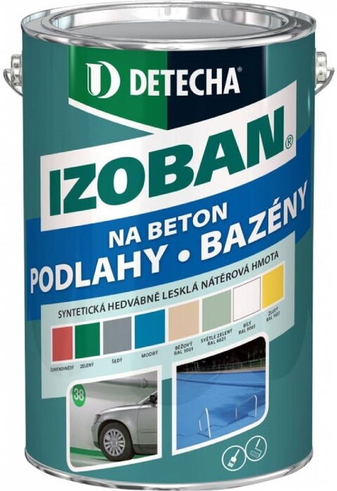 Obrázek produktu Nátěr na beton Izoban šedý – 5 kg