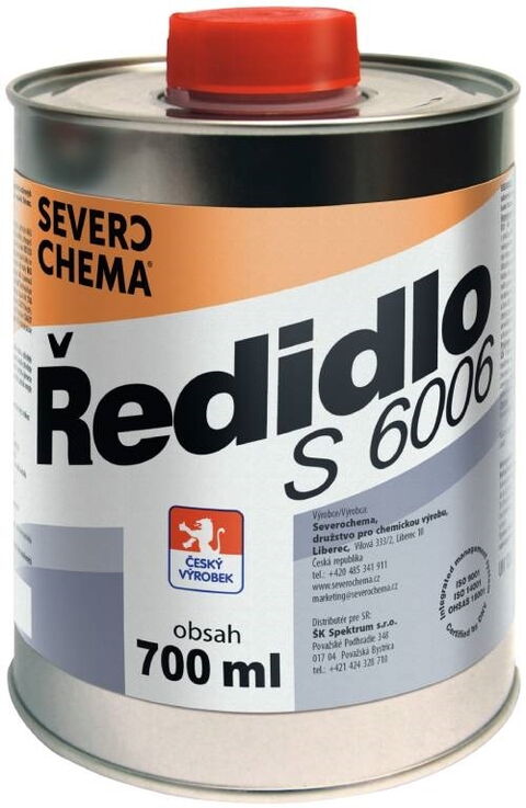 Obrázek produktu Ředidlo Severochema S 6006 – 700 ml