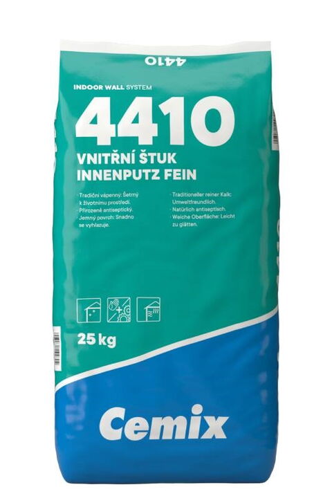 Obrázek produktu Štuk vnitřní Cemix 4410 – 25 kg