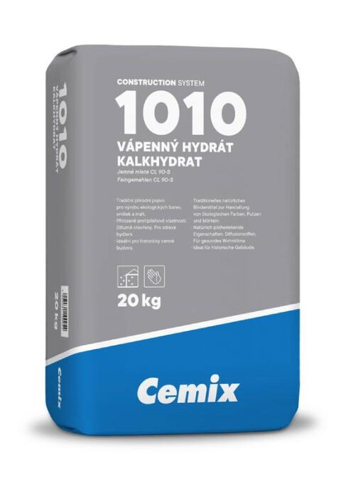 Obrázek produktu Hydrát vápenný 1010 – 20 kg