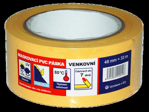 Obrázek produktu Páska maskovací PVC 4511 – 48 mm × 33 m