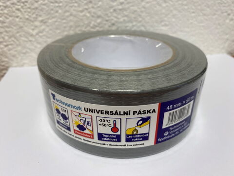 Obrázek produktu Páska na opravy Colltape univerzální – 48 mm × 50 m Stříbrná