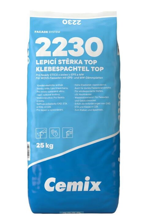 Obrázek produktu Stěrka lepicí Cemix 2230 Top – 25 kg