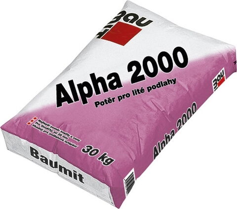 Obrázek produktu Potěr samonivelační Baumit Alpha 2000 – 30 kg