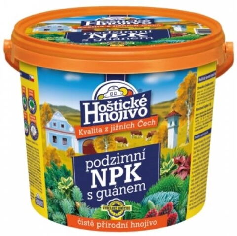 Obrázek produktu Hnojivo NPK Hoštické s guánem – 2,5 kg
