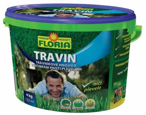 Obrázek produktu Hnojivo Travin k ošetření trávníku – 4 kg