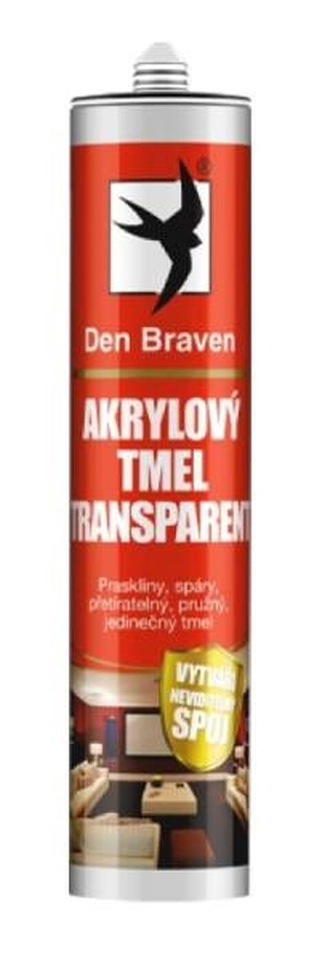 Obrázek produktu Tmel akrylový Den Braven RL transparentní –  280 ml