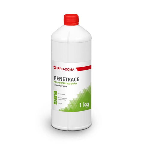 Obrázek produktu Penetrace pro porézní materiály PRO-DOMA – 1 kg