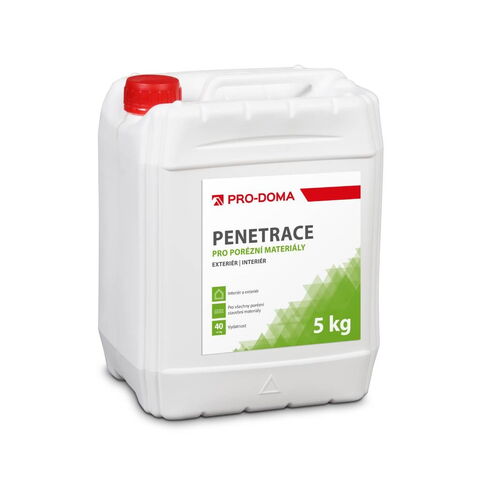 Obrázek produktu Penetrace pro porézní materiály PRO-DOMA – 5 kg