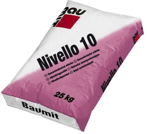 Obrázek produktu Stěrka samonivelační Baumit Nivello 10 – 25 kg